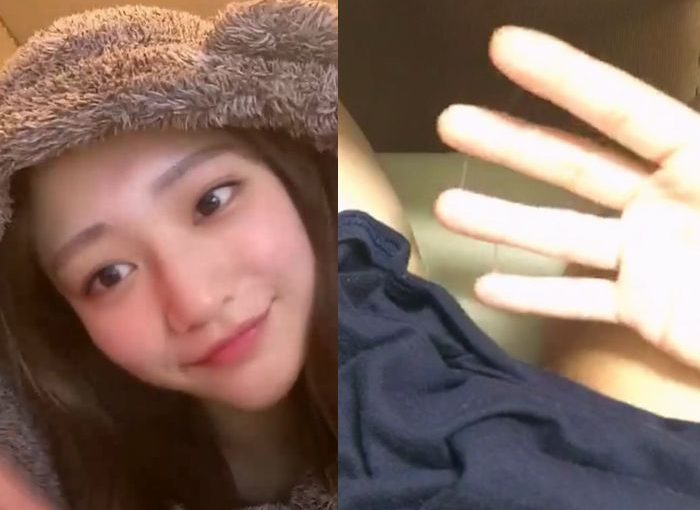 【即完売につき再販③】ギャル友２人組と３P　かな＆りな　予告無しの中出しに慌てる二人♪